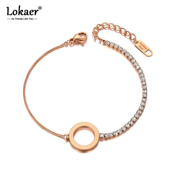 lokaer trendy bohemia titanium stainless steel cz crystal chain choker bracelet rose gold beach circle bracelet for women b20066, Black
lokaer trendy bohemia titanium stainless steel cz crystal chain choker bracelet rose gold beach circle bracelet for women b20066, Black