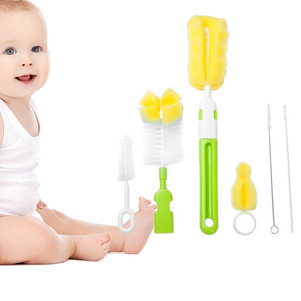 puseky 6pcs baby milk feeding bottle brush handly portable nylon and sponge tube cleaner 3 colors
puseky 6pcs baby milk feeding bottle brush handly portable nylon and sponge tube cleaner 3 colors