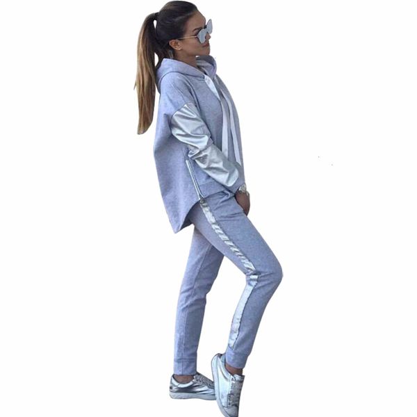 streetwear cotton casual tracksuit womens autumn winter zipper irregular stitching hoodies long pant regular two piece suit, White
streetwear cotton casual tracksuit womens autumn winter zipper irregular stitching hoodies long pant regular two piece suit, White