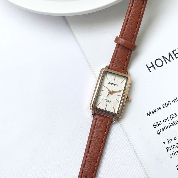 2019 new fashion rectangle women watches delicate leather quartz ladies wrist watches montre femme zegarek damski, Slivery;brown
2019 new fashion rectangle women watches delicate leather quartz ladies wrist watches montre femme zegarek damski, Slivery;brown