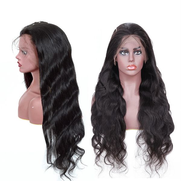 body wave wig 13x6 lace front human hair wigs with baby hair swiss lace remy brazilian wig medium brown natural color, Black
body wave wig 13x6 lace front human hair wigs with baby hair swiss lace remy brazilian wig medium brown natural color, Black