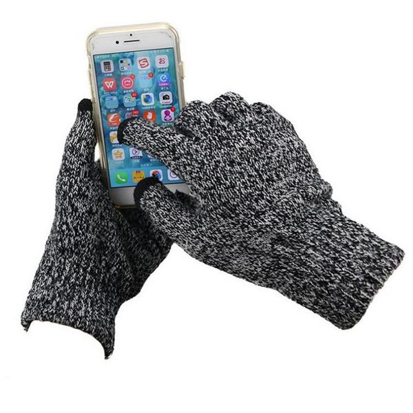 miss m gloves winter and autumn knitted women men touch screen outdoor gloves warm solid color for travel and cycling, Blue;gray
miss m gloves winter and autumn knitted women men touch screen outdoor gloves warm solid color for travel and cycling, Blue;gray