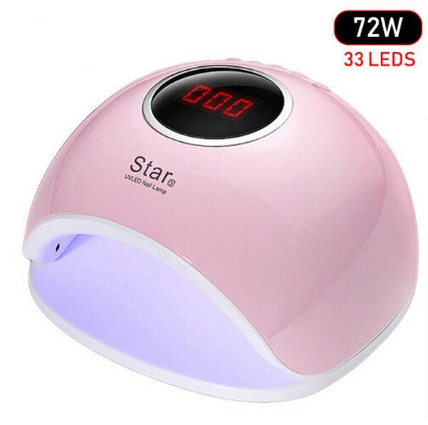 72w nail dryer polish machine uv lamp led lamp for gel nail polish art automatic sun light hand sensor nail art tools
72w nail dryer polish machine uv lamp led lamp for gel nail polish art automatic sun light hand sensor nail art tools