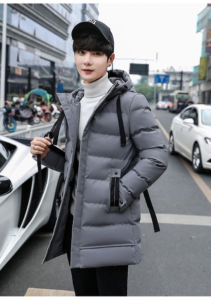 2018 puffer cotton coat men korean fashion warm parka men long winter jacket hooded slim puffer cotton jacket coat man, Black
2018 puffer cotton coat men korean fashion warm parka men long winter jacket hooded slim puffer cotton jacket coat man, Black