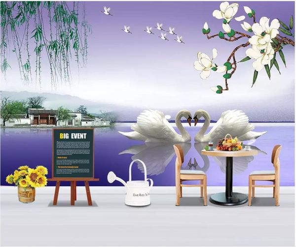 papel de parede custom 3d p murals wall paper new chinese tang yun shan shui swan catkins magnolia living room tv background wall
papel de parede custom 3d p murals wall paper new chinese tang yun shan shui swan catkins magnolia living room tv background wall
