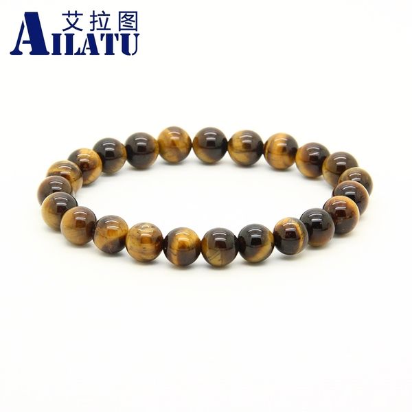 ailatu wholesale 10pcs/lot mix colors 8mm good quality tiger eye, dalmatian and matte onyx stone energy elastic bracelet, Golden;silver
ailatu wholesale 10pcs/lot mix colors 8mm good quality tiger eye, dalmatian and matte onyx stone energy elastic bracelet, Golden;silver