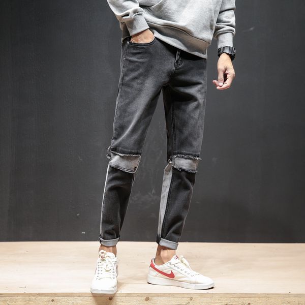 spring and summer fashion skinny jeans men casual wear ripped jeans for men black blue jean skinny homme
spring and summer fashion skinny jeans men casual wear ripped jeans for men black blue jean skinny homme