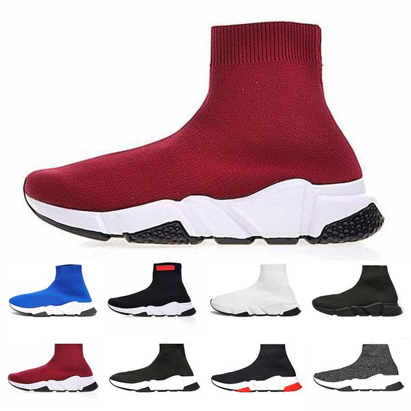 2019 Luxury Paris Sock Shoes Speed Trainers Black White Red Casual Shoes For Men Women Oero Women Boots Designer Shoes 36-45
2019 Luxury Paris Sock Shoes Speed Trainers Black White Red Casual Shoes For Men Women Oero Women Boots Designer Shoes 36-45