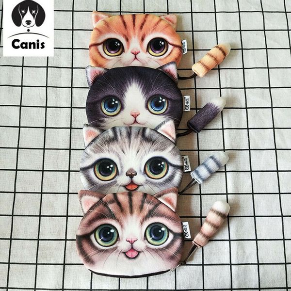 us new coin bag purse fashion cute small tail cat coin purse wallet with zipper, Red;black
us new coin bag purse fashion cute small tail cat coin purse wallet with zipper, Red;black