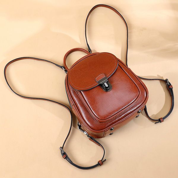 genuine leather women's backpack vintage oil wax cowhide ladie backpacks real leather female bag teenager girls bag travel large
genuine leather women's backpack vintage oil wax cowhide ladie backpacks real leather female bag teenager girls bag travel large