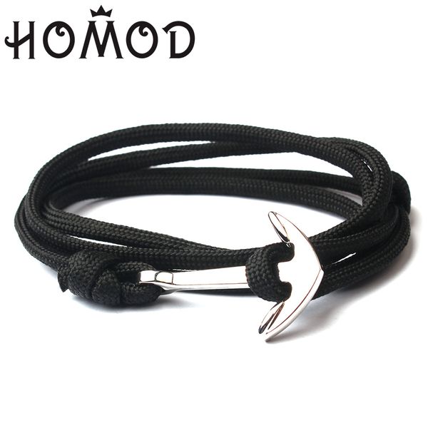 homod new s men charm 550 survival rope chain paracord bracelet male wrap sport sliver hooks gifts for men, Black
homod new s men charm 550 survival rope chain paracord bracelet male wrap sport sliver hooks gifts for men, Black