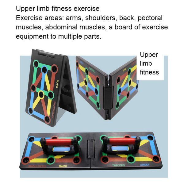 9 in 1 push up rack board men women comprehensive fitness exercise push-up stands body building training system home push-up hot 
9 in 1 push up rack board men women comprehensive fitness exercise push-up stands body building training system home push-up hot