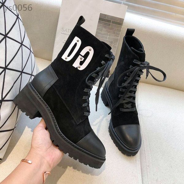european women's shoes 2020 autumn new european leather lace-up luxurious wild thick martin boots motorcycle boots, Black
european women's shoes 2020 autumn new european leather lace-up luxurious wild thick martin boots motorcycle boots, Black