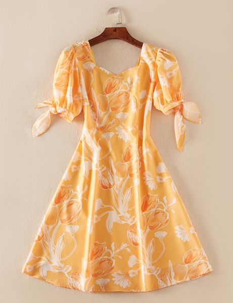 flower print women a-line dress square collar short sleeve dresses 04k843y, Black;gray
flower print women a-line dress square collar short sleeve dresses 04k843y, Black;gray