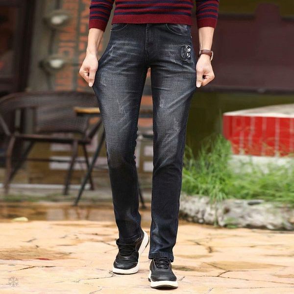 fashion men solid color style with durable material jeans wholesale designer brand men's ripped distrressed denim jeans, Blue
fashion men solid color style with durable material jeans wholesale designer brand men's ripped distrressed denim jeans, Blue