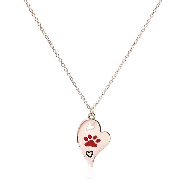new arrival dog paw heart pendant necklaces mom wife mother's day birthday fashion jewelry gifts, Silver
new arrival dog paw heart pendant necklaces mom wife mother's day birthday fashion jewelry gifts, Silver