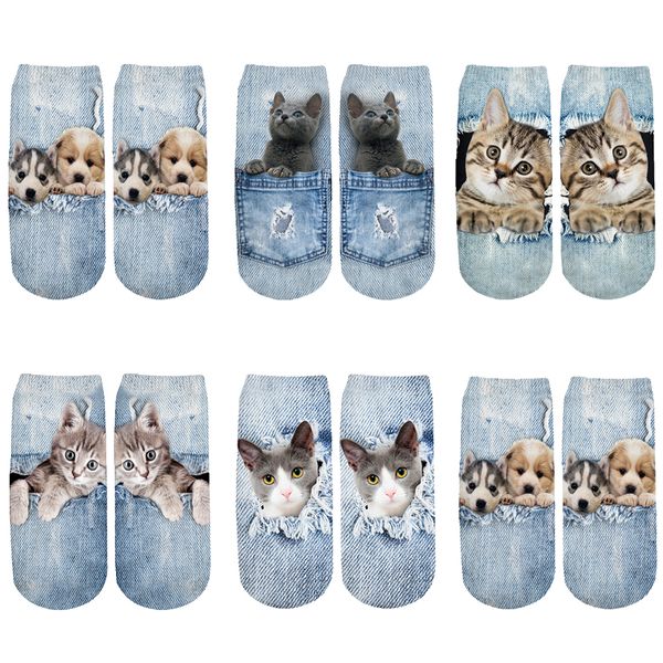 cute cat 3d printed cartoon cute short ankle socks for men women harajuku korean socks, Black
cute cat 3d printed cartoon cute short ankle socks for men women harajuku korean socks, Black