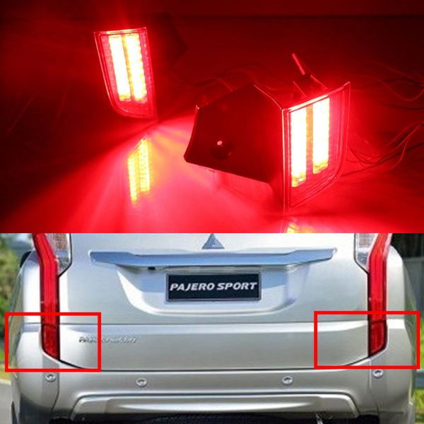 csgjmy for mitsubishi pajero sport 2016 2017 multi-function car led rear fog lamp bumper light auto bulb brake light reflector
csgjmy for mitsubishi pajero sport 2016 2017 multi-function car led rear fog lamp bumper light auto bulb brake light reflector