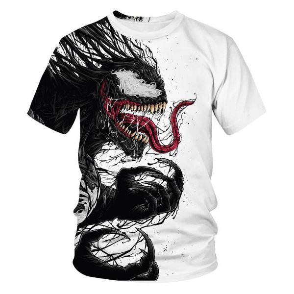 2020 3d european and american film poison printing t-shirt men and women couple round neck short sleeve t-shirt popular 3d star, White;black
2020 3d european and american film poison printing t-shirt men and women couple round neck short sleeve t-shirt popular 3d star, White;black