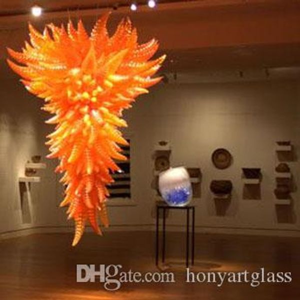 2020 large foyer crystal chandeliers orange modern blown glass chandelier borosilicate glass chandelier art light home decor
2020 large foyer crystal chandeliers orange modern blown glass chandelier borosilicate glass chandelier art light home decor