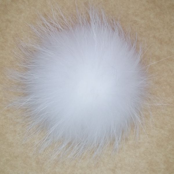 removable white real raccoon fur pompom balls accessories for knit winter hat beanie pompoms round shape, Silver
removable white real raccoon fur pompom balls accessories for knit winter hat beanie pompoms round shape, Silver