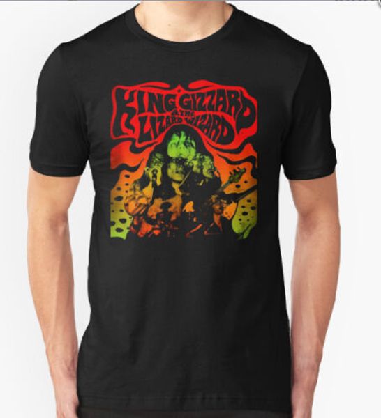 king gizzard and the wizard lizard t shirt rock australian music 1, White;black
king gizzard and the wizard lizard t shirt rock australian music 1, White;black