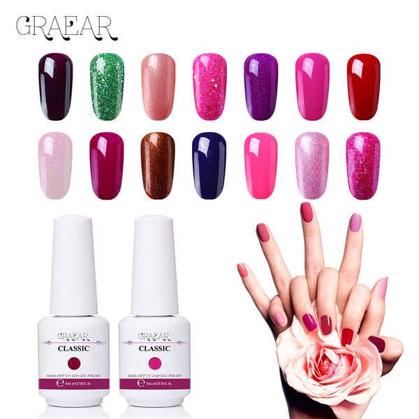 12pcs brand graear 298 colors nail gel 8ml long-lasting satin mirror matte bottle nail shiny nude candy color uv gel, Red;pink
12pcs brand graear 298 colors nail gel 8ml long-lasting satin mirror matte bottle nail shiny nude candy color uv gel, Red;pink