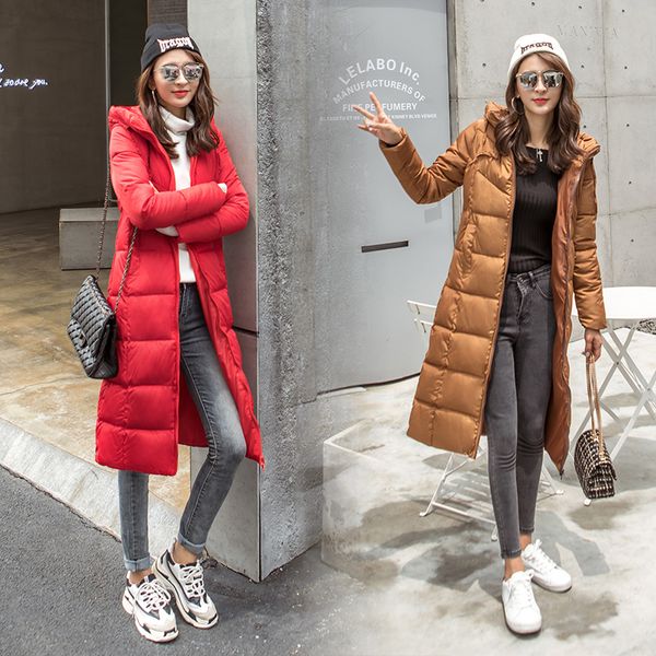 winter women long parkas casual solid slim thick warm hoodedjackets cotton padded sintepon parkas coat for female plus size, Tan;black
winter women long parkas casual solid slim thick warm hoodedjackets cotton padded sintepon parkas coat for female plus size, Tan;black