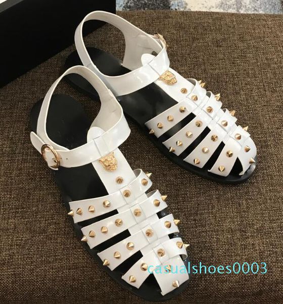 orignal box! новый hiphop tiger mens rivet плоские пятки повседневные сандалии из натуральной кожи партии пляж прохладный тапочка shoes 38-4, Black
orignal box! новый hiphop tiger mens rivet плоские пятки повседневные сандалии из натуральной кожи партии пляж прохладный тапочка shoes 38-4, Black