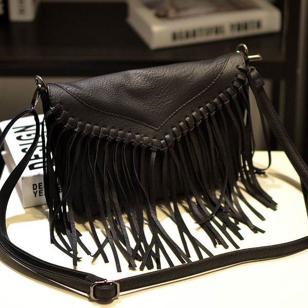 all-match pu leather women bags tassel shoulder bags streetwear messenger women crossbody bolsa feminina
all-match pu leather women bags tassel shoulder bags streetwear messenger women crossbody bolsa feminina