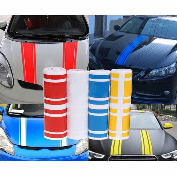 2pcs/set car racing hood stickers modified stripe vinyl body decals 
2pcs/set car racing hood stickers modified stripe vinyl body decals