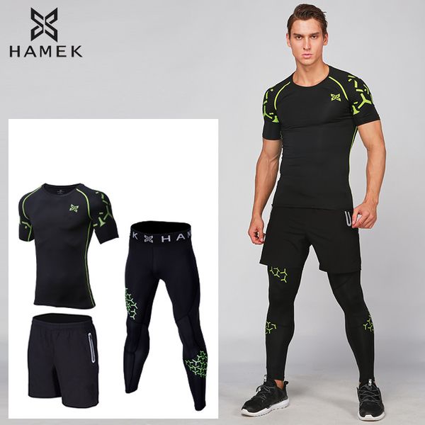wholesale-men sports survetement football 2017 running set shirts basketball soccer fitness gym tights shorts pant legging reflective 3pcs, Black;blue
wholesale-men sports survetement football 2017 running set shirts basketball soccer fitness gym tights shorts pant legging reflective 3pcs, Black;blue