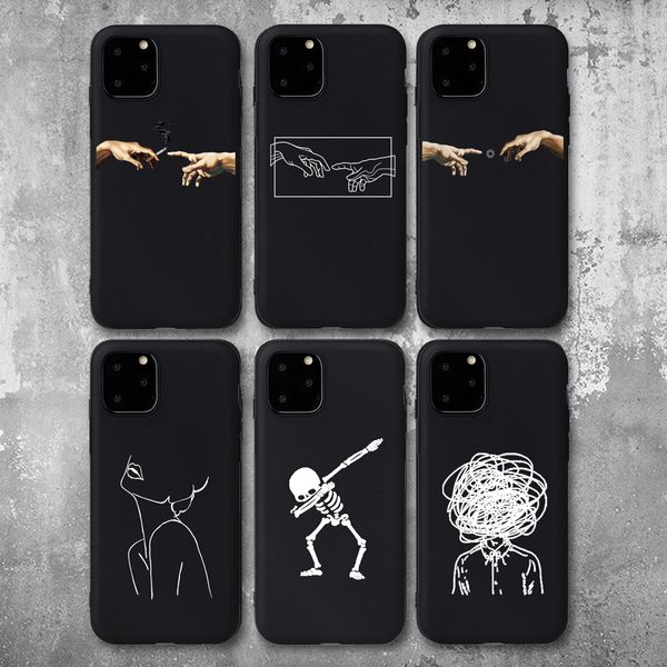 silicone phone case for iphone x xr xs max 7 8 6 6s plus 5se fashion abstract art david lines back cover for iphone 11 pro shell
silicone phone case for iphone x xr xs max 7 8 6 6s plus 5se fashion abstract art david lines back cover for iphone 11 pro shell