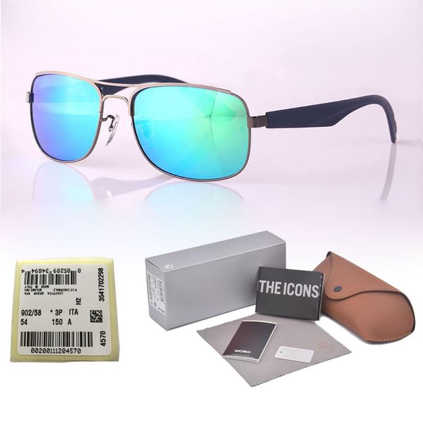High Quality Brand Designer Polarized sunglasses men women Alloy frame Mirror polaroid lens fashion sun glasses with Retail cases and label
High Quality Brand Designer Polarized sunglasses men women Alloy frame Mirror polaroid lens fashion sun glasses with Retail cases and label