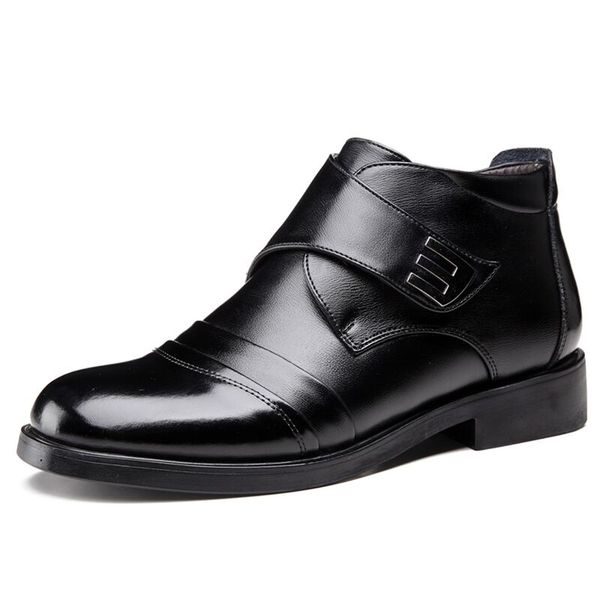 new winter men snow boots leather man ankle boots snow warm fur men winter boots fashion autumn basic shoes, Black
new winter men snow boots leather man ankle boots snow warm fur men winter boots fashion autumn basic shoes, Black