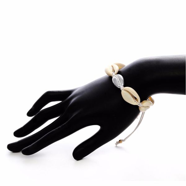 fashion- sea shell bracelet shellhard natural shells friendship strand bracelet for women bohemian jewelry adjustable rope chain, Black
fashion- sea shell bracelet shellhard natural shells friendship strand bracelet for women bohemian jewelry adjustable rope chain, Black
