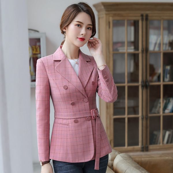 women's little suit jacket korean edition fall 2019 new british style leisure chequered long sleeves blazer feminino, White;black
women's little suit jacket korean edition fall 2019 new british style leisure chequered long sleeves blazer feminino, White;black