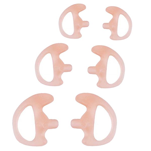 3pairs (s+m+l) silicone soft ear bud for covert acoustic tube earpiece for two-way radio,pink
3pairs (s+m+l) silicone soft ear bud for covert acoustic tube earpiece for two-way radio,pink