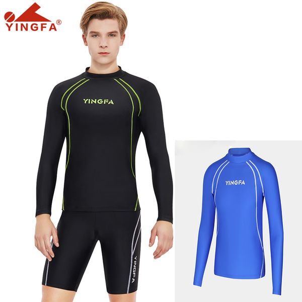 yingfa rash guard sun protection suit swimming suit snorkeling surfing jellyfish men's split diving
yingfa rash guard sun protection suit swimming suit snorkeling surfing jellyfish men's split diving