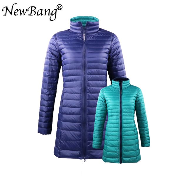 newbang brand 4xl long down coats women hooded ultra light down jacket with carry bag travel double side reversible jacket, Black
newbang brand 4xl long down coats women hooded ultra light down jacket with carry bag travel double side reversible jacket, Black