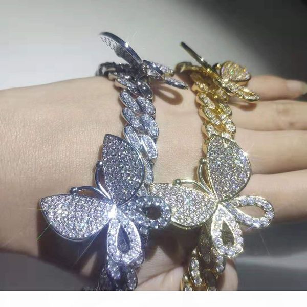 hip hip brand fashion luxury designer jewelry bracelets men women diamond tennis bracelet iced out bangle butterfly charm cuban link chain, Black
hip hip brand fashion luxury designer jewelry bracelets men women diamond tennis bracelet iced out bangle butterfly charm cuban link chain, Black