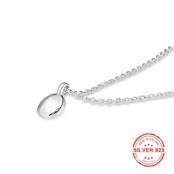 100% 925 sterling silver beas simple round pendant necklace clavicle chains statement necklace for women girl fashion jewelry z4
100% 925 sterling silver beas simple round pendant necklace clavicle chains statement necklace for women girl fashion jewelry z4