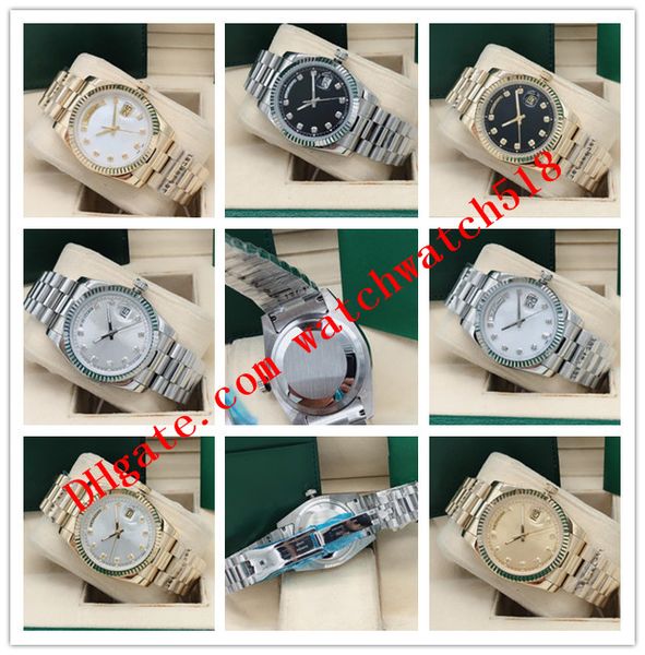 7 style luxury watch 36mm mens 18kt gold silver diamond dial fluted bezel 118238 automatic fashion men's watches wristwatch, Slivery;brown
7 style luxury watch 36mm mens 18kt gold silver diamond dial fluted bezel 118238 automatic fashion men's watches wristwatch, Slivery;brown