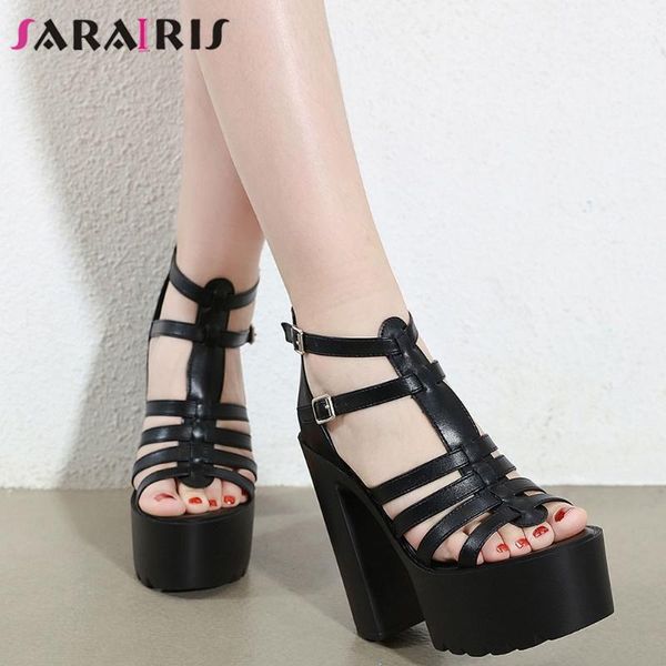 sandals sarairis cool summer high fashion block heels women party platform gladiator shoes woman, Black
sandals sarairis cool summer high fashion block heels women party platform gladiator shoes woman, Black