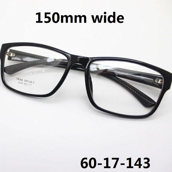 vazrobe tr90 glasses frame men women 150mm wide oversized eyeglasses man black prescription spectacles for receipt optic lens
vazrobe tr90 glasses frame men women 150mm wide oversized eyeglasses man black prescription spectacles for receipt optic lens
