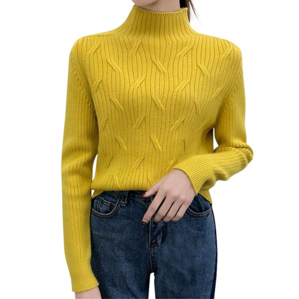 women sweater 2019 autumn lady high elastic solid turtleneck sweater women slim knitted pullovers, White;black
women sweater 2019 autumn lady high elastic solid turtleneck sweater women slim knitted pullovers, White;black