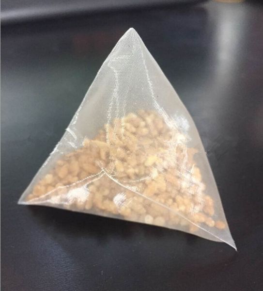 1000pic 6.5*8cm food-grade nylon triangle tea bag filter bag nylon mesh cloth of herbal bag
1000pic 6.5*8cm food-grade nylon triangle tea bag filter bag nylon mesh cloth of herbal bag