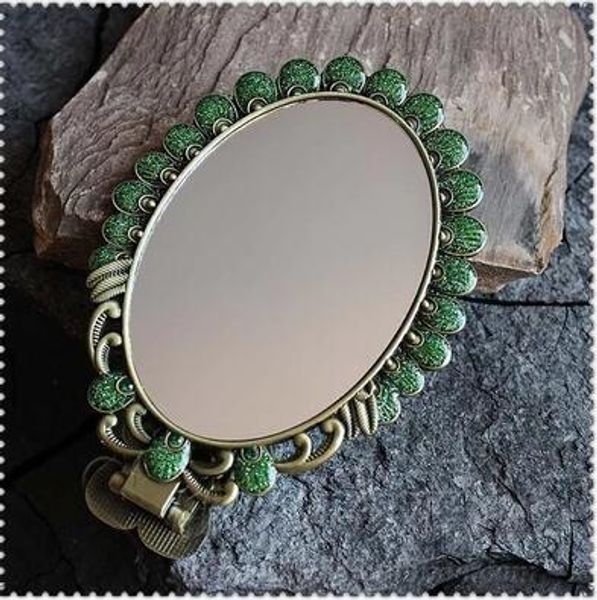 european retro foldable peacock decoration with mirror frame vanity mirror pocket mirror makeup mirrors for girl gift j041
european retro foldable peacock decoration with mirror frame vanity mirror pocket mirror makeup mirrors for girl gift j041