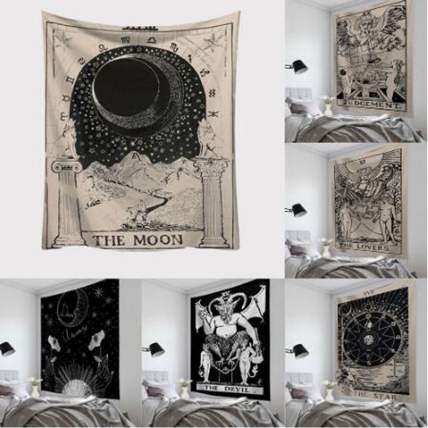 2020 150*100cm tarot card printed tapestry wall hanging tapestries rectangle tapestry astrology divination bedspread beach mat
2020 150*100cm tarot card printed tapestry wall hanging tapestries rectangle tapestry astrology divination bedspread beach mat