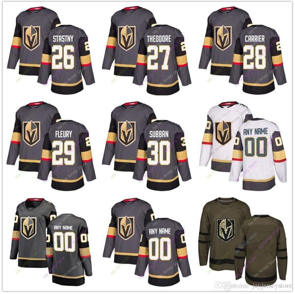 Paul Stastny Shea Theodore William Carrier Marc-Andre Fleury Jersey Vegas Golden Knights Home Away New Third Women Youth Kid Salute to Serv
Paul Stastny Shea Theodore William Carrier Marc-Andre Fleury Jersey Vegas Golden Knights Home Away New Third Women Youth Kid Salute to Serv